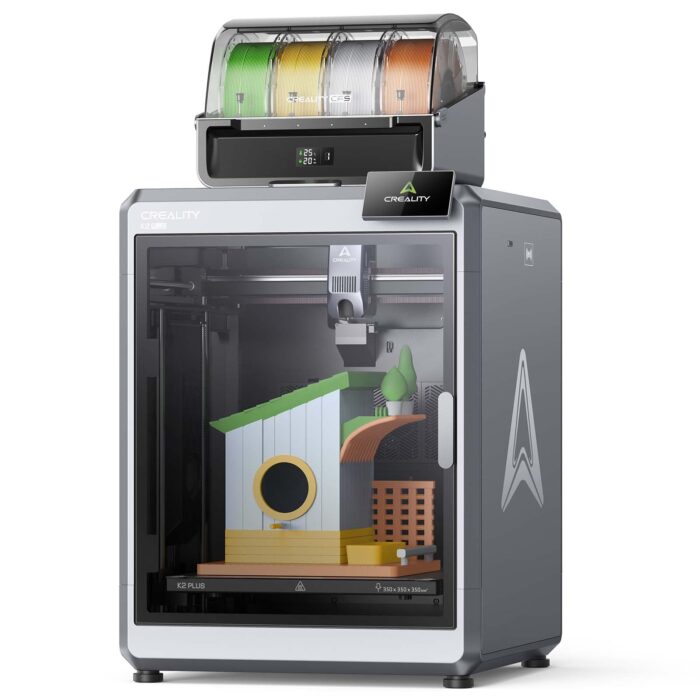Creality K2 Plus Combo 3D Printer, Support Multi-Color 3D Printing with CFS, 600mm/s Max High-Speed Printing, Fully Assembled Auto Leveling and ≤45 dB Quiet 3D Printers (K2 Plus Combo)