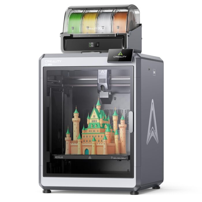 Creality Official K2 Plus Combo 3D Printer, Multi Color Printing with CFS 600mm/s High-Speed Full Auto-Leveling Dual Al Camera Next-Gen Direct Drive (K2 Plus Combo)