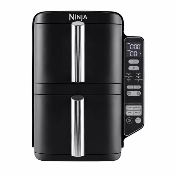 Ninja 7.6L Double Stack 2-Drawer Air Fryer | SL300UK | Black