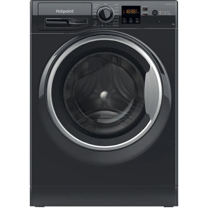 Hotpoint NSWM965CBSUKN black 9kg washing machine