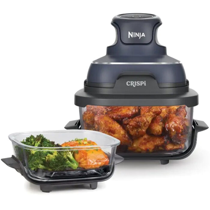Ninja CRISPi 4-in-1 Portable Glass Air Fryer | FN101UKGY |  Blue