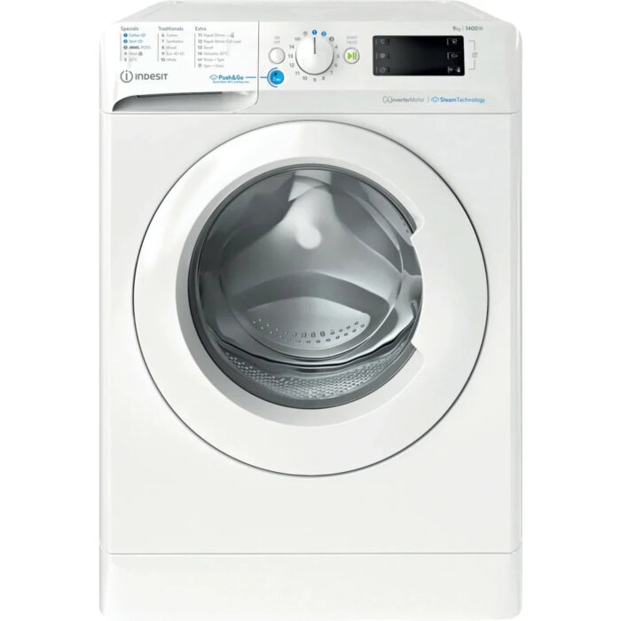 Indesit BWE 91496X WV UK - White 9KG Washing Machine - 1400 RPM - A energy