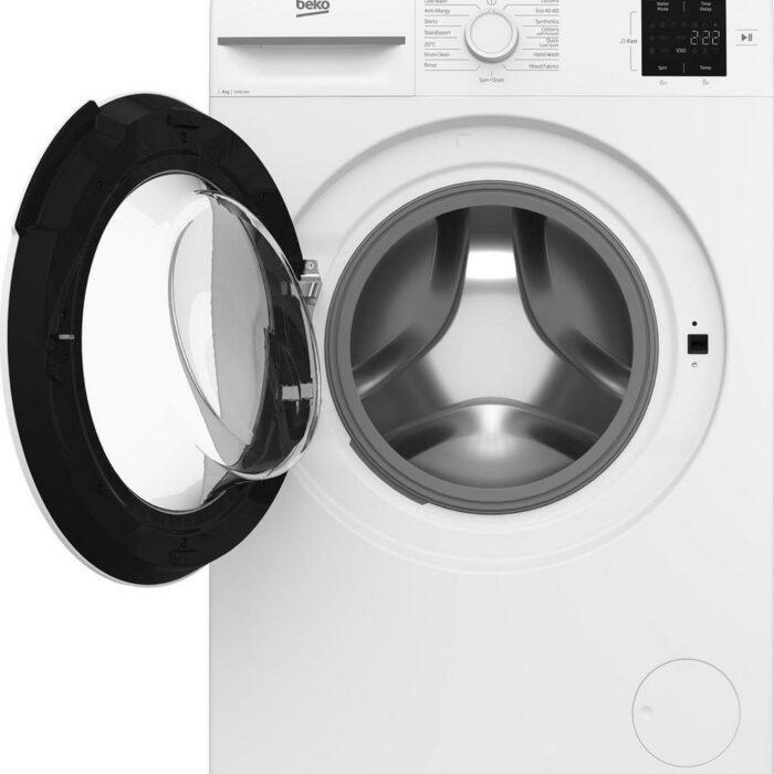 Beko BMN3WT3821W 8kg 1200 Spin Washing Machine - White