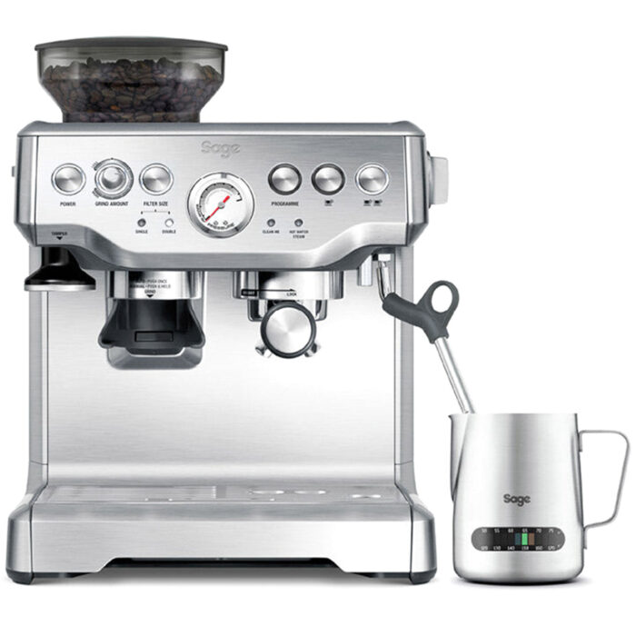 Sage Barista Express Espresso Coffee Machine | BES875UK | Brushed Stainless Steel