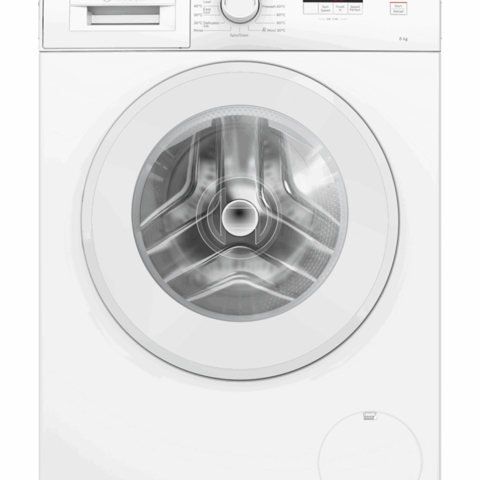 Bosch WGE03408GB 8kg 1400 Spin Washing Machine - White