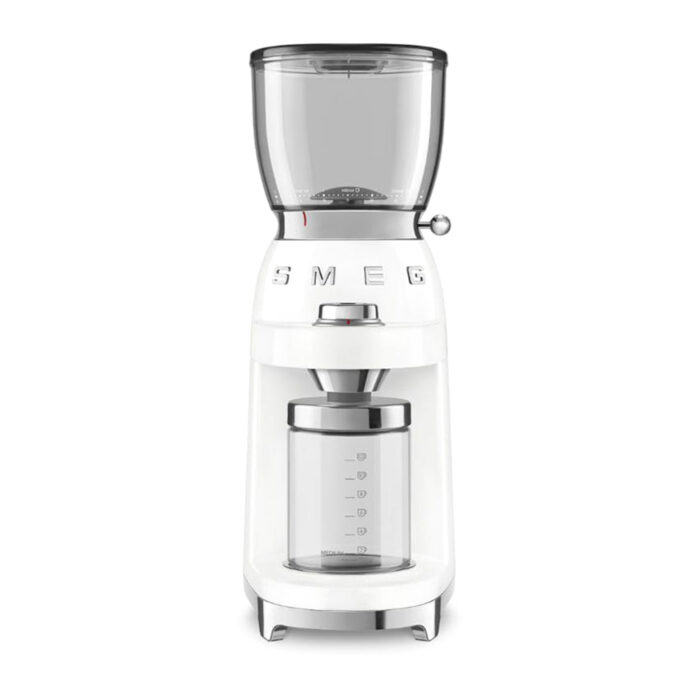 Smeg 50's Retro Style Coffee Grinder | CGF11WHUK | White
