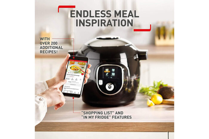 Tefal Cook4me+ 6L Digital Multi Pressure Cooker | CY851840 | Black