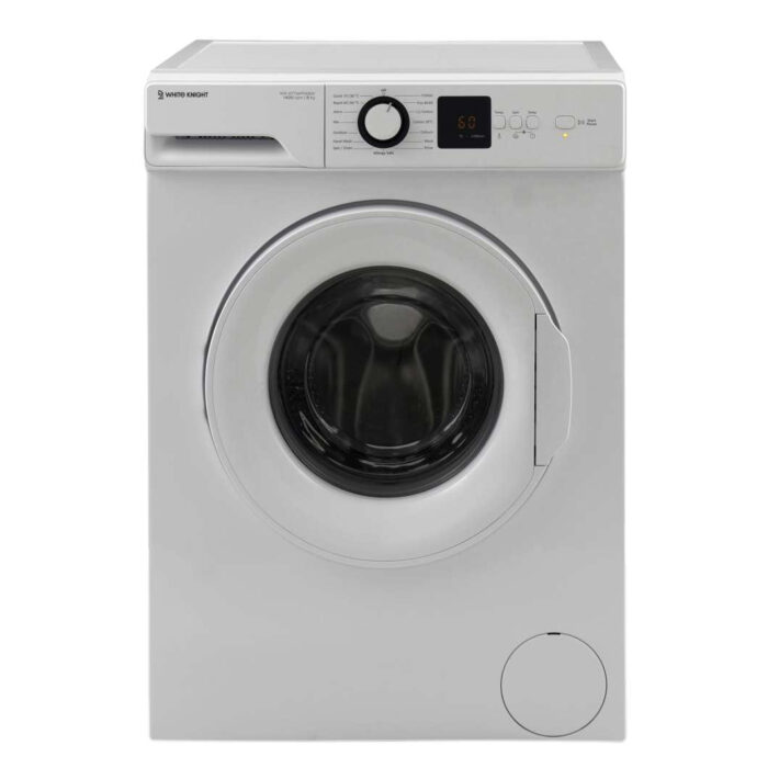 White Knight AT7WM148W White Freestanding 8KG 1400RPM Washing Machine -D Rated