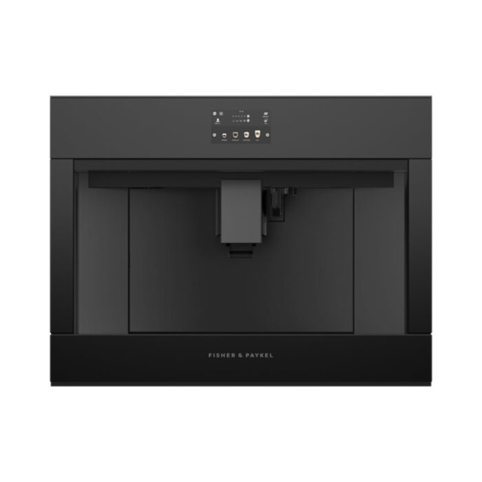 Fisher & Paykel Series 9 Minimal Built-in Bean to Cup Coffee Machine | EB60MSB1 | Black Glass