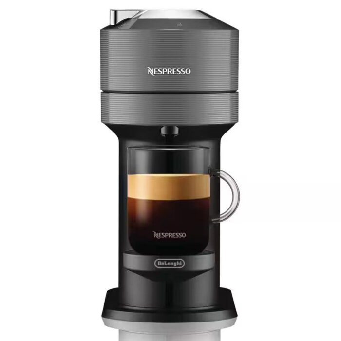 Nespresso Vertuo Next with Aeroccino Milk Frother, Grey, By Delonghi | ENV120.GYAE