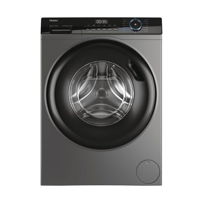 Haier HW80B16939S8 8kg 1600 Spin Washing Machine - Graphite