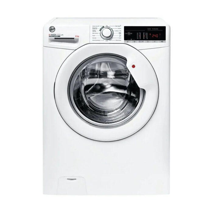 Hoover H3W 48TA4 - White 8KG Washing Machine - 1400 RPM - B energy