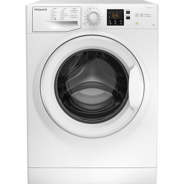 Hotpoint NSWF846WUK Washing Machine in White 1400rpm 8Kg