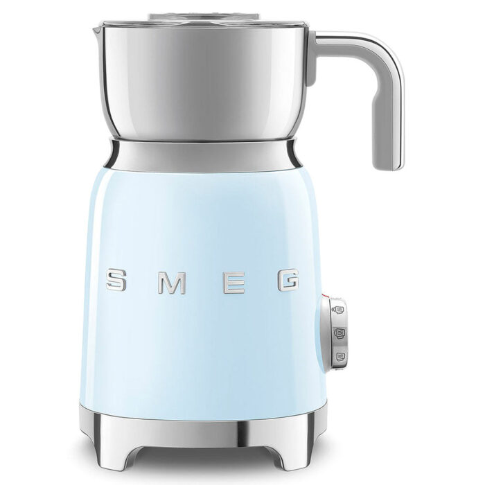 Smeg 50's Style Milk Frother | MFF11PBUK  | Pastel Blue
