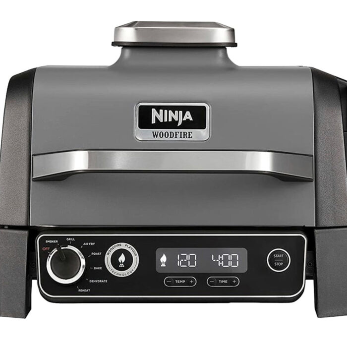 Ninja Woodfire Outdoor Electric BBQ Grill & Smoker | OG701UK | Grey