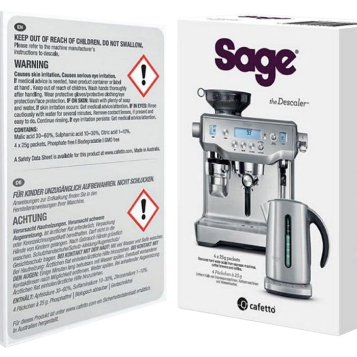 Sage Descaler | SES007NEU0NEU1 | Pack of 4