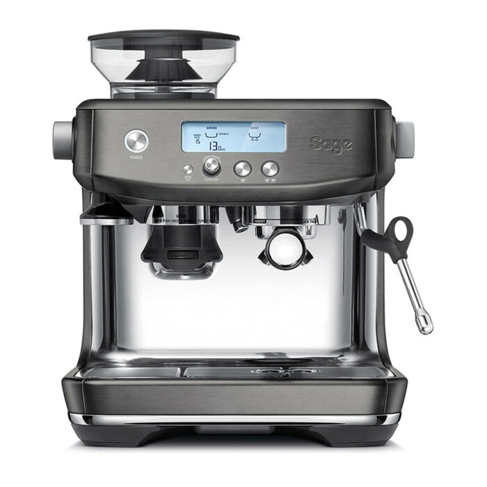 Sage The Barista Pro Espresso Coffee Machine | SES878BST4GUK1 | Black Stainless Steel