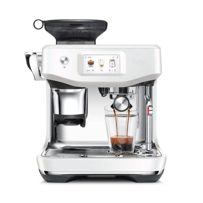 Sage The Barista Touch Impress Coffee Machine | SES881SST4GUK1 | Sea Salt