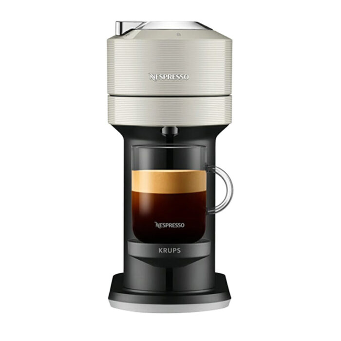 Nespresso Vertuo Next Coffee Machine by Krups | XN910B40 | Light Grey