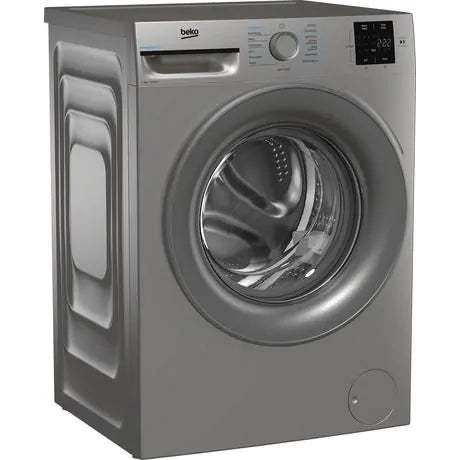 Beko BMN3WT3841S 8kg 1400 Spin EnergySpin Washing Machine - Silver