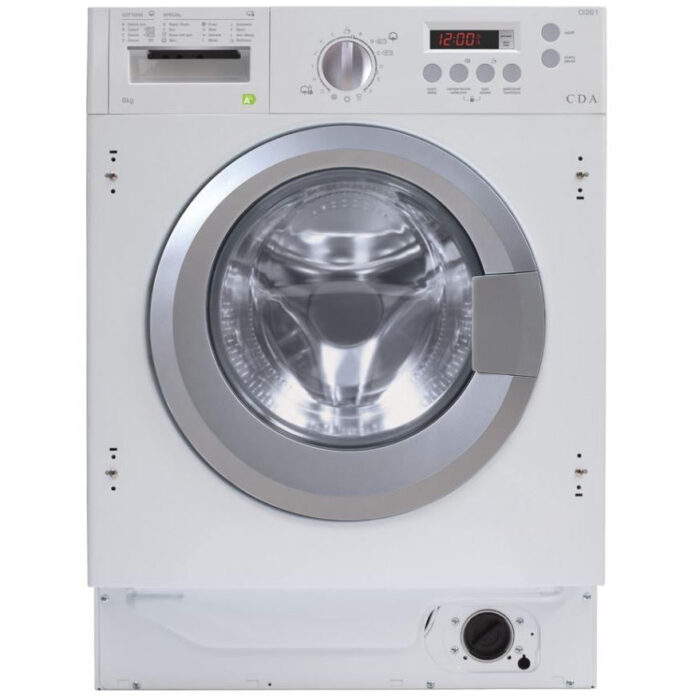 CDA CI361 - White Integrated 6KG Washing Machine - 1200 RPM - E energy