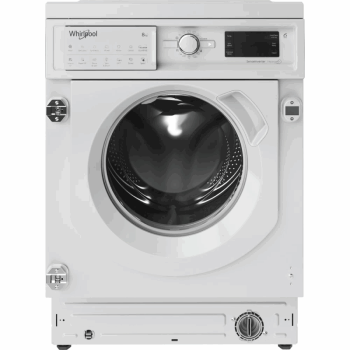 Whirlpool BI WMWG 81485 UK - White Integrated 8KG Washing Machine - 1400 RPM - B energy