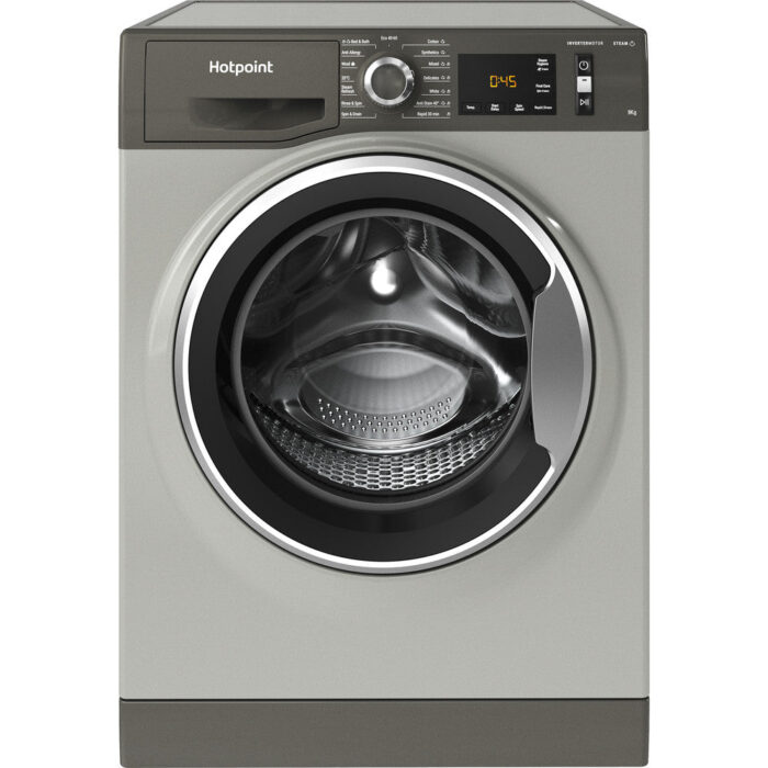 Hotpoint NM11948GCAUK 9kg 1400 Spin Washing Machine - Graphite