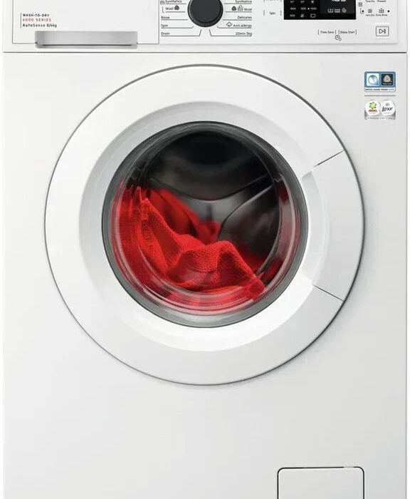 AEG LWX60846B - White 8KG/4KG Washer Dryer - 1600 RPM - D energy