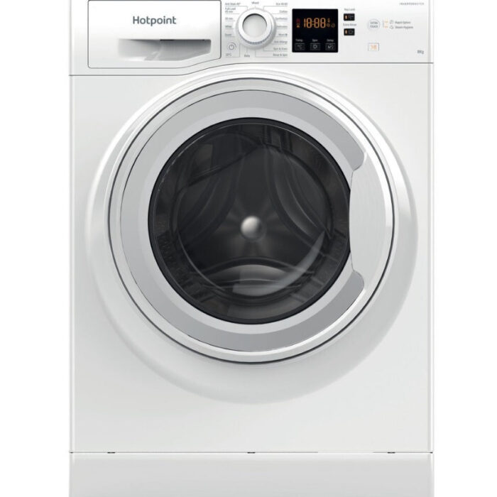 Hotpoint NSWM 864C W UK N - White Freestanding 8KG Washing Machine - 1600 RPM - B energy