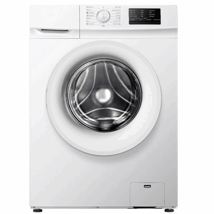 Teknix TKW7122HW - White Freestanding 7KG Washing Machine - 1200 RPM - D energy