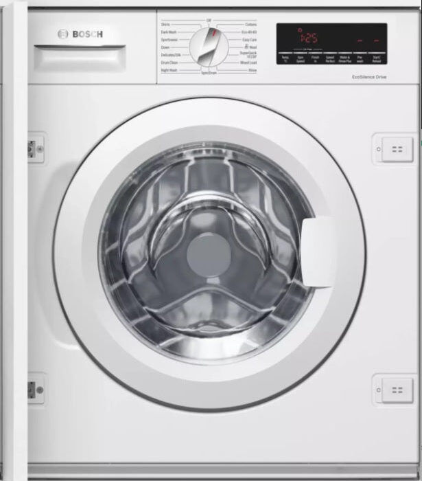 Bosch WIW28502GB - White Integrated 8KG Washing Machine - 1400 RPM - C energy